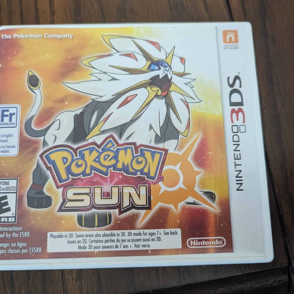 Pokemon Sun Case only